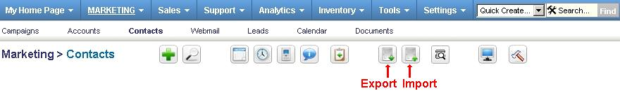 Contact List View