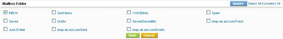 Mail Converter Folders